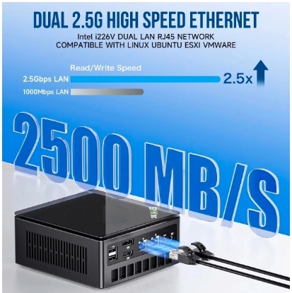 GMKtec K8 Plus R7 8845HS MINI PC Win 11 Pro DDR5 5600Mhz PCIe4.0 Nvme SSD WIFI6 BT5.2 Mini PC Gamer Computer