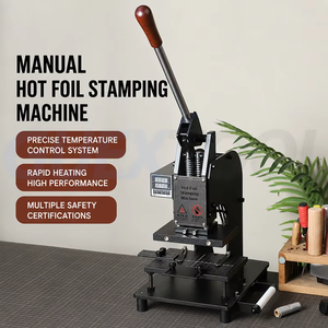 Machine de marquage à chaud manuelle pour petits articles en cuir, presse à chaud de bureau pour l'impression de logos - Product Image 2