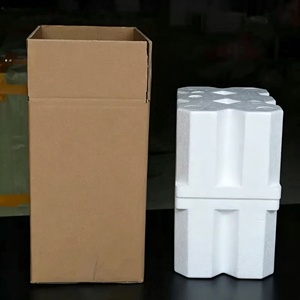 Boîte d'expédition de vin avec insert en mousse EPS personnalisé, carton d'emballage de bouteille de vin en kraft ondulé pour le transport de vin rouge - Product Image 6