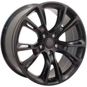 Rines Todoterreno 20x8.5 5H 127 ET42 CB71.4, Ruedas <span class=keywords><strong>de</strong></span> Aleación Negras para <span class=keywords><strong>Jeep</strong></span> Grand Cherokee WK2 WL SRT Trackhawk OEM, Disponibles en Stock, Envío Inmediato - Product Image 2
