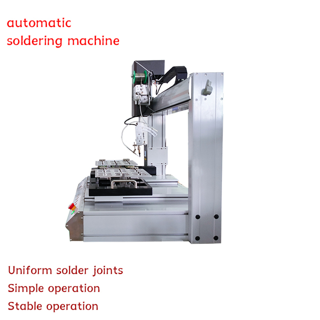 Automatic USB Data Cable Soldering Soldering Switches Desktop Dual Station Desktop Dual Station Soldering Machine