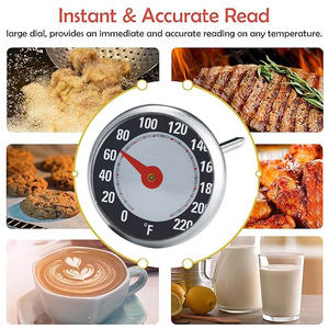 Nouveau Thermomètre <span class=keywords><strong>de</strong></span> <span class=keywords><strong>Cuisson</strong></span> Portable SW avec <span class=keywords><strong>Sonde</strong></span> <span class=keywords><strong>de</strong></span> 130 mm et Étui <span class=keywords><strong>de</strong></span> Protection, Cadran OEM/ODM pour Barbecue, Sucre, Grillades et <span class=keywords><strong>Cuisson</strong></span> - Product Image 6