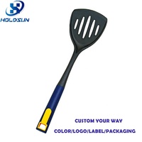Nouvelle Arrivée Spatule à Steak en Nylon Alimentaire Personnalisable avec Poignée Ergonomique Souple pour Cuisine