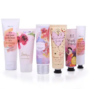 Kunden spezifisches Logo Laminated Cosmetic Packaging Tube für Facial Clean ser Hand creme