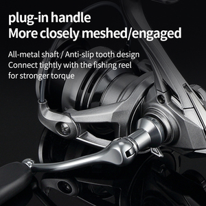 للبيع بالجملة من المصنع ، عجلات معدنية مغرية باليد اليمنى اليسرى ، أحجام بكرات لصيد المياه العذبة والبحيرات والأنهار في المياه المالحة - Product Image 4