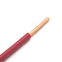 Câble d'alimentation BV ignifuge-Cuivre 0.75-6mm, isolé en PVC, pour le contrôle industriel et les projets électriques sans danger pour le feu