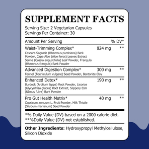Wholesale slimming capsules with Cascara Sagrada Weight Loss Detox slimming Capsules <b>Supplement</b> - Product Image 2