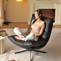 Vente directe usine – Fauteuil inclinable rotatif pour salon et balcon, style INS, décontracté, en tissu, multifonctionnel