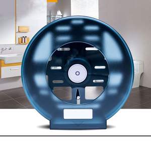 Caja de papel de rollo grande para <span class=keywords><strong>baño</strong></span>, inodoro de papel grande comercial montado en la pared <span class=keywords><strong>sin</strong></span> perforación, caja de pañuelos impermeable para inodoro de Hotel - Product Image 3