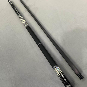 Jflowers JF30-03F Carbon Fiber Pool Cue Stick, Ebony Butt with <b>Abalone</b> <b>Shell</b> Inlay, 12.5mm Tip Low Deflection Billiard Cue - Product Image 6