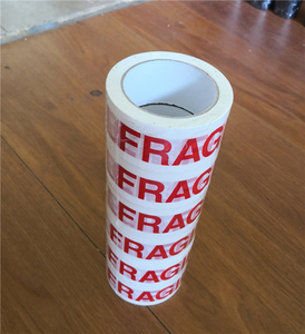 Cajas de Envío Personalizadas de BOPP con Logotipo, Embalaje Impermeable de una Sola Cara, Cinta de Sellado de Cartón, Asa Roja, Marcado de Cuidado y Frágil - Product Image 3