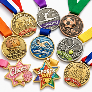 Médaille en métal multi-usages pour le Nouvel An chinois, la Saint-Valentin, Thanksgiving, cadeau d'affaires, conforme aux normes de qualité, sans plomb, émail souple - Product Image 2
