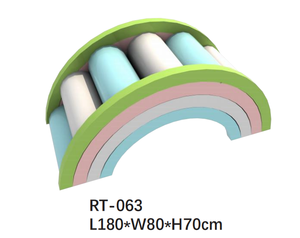 Moetry Aire de jeux intérieure souple pour enfants Offre Spéciale pont arc-en-ciel grimpeur pour parc d'attractions location de fête scolaire - Product Image 5