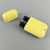 MUESTRA GRATIS 64*37mm Doble Agujero Cánula Nasal Núcleo de algodón Tubo de embalaje Botella de aceite esencial de plástico