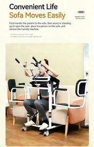 Chaise de transfert de patient Defeng Medical Factory Directly, portable, pliable, légère, <span class=keywords><strong>fauteuil</strong></span> <span class=keywords><strong>roulant</strong></span> - Product Image 3