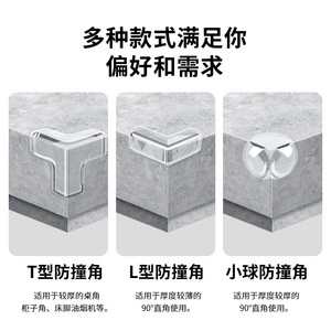 Protectores de esquinas de plástico transparente Haidibos en forma de L de PVC suave para puertas, ventanas, mesas, protección contra impactos - Product Image 5