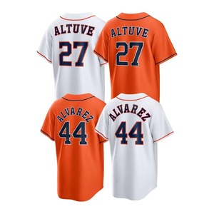 Custom Adult <b>Baseball</b> Jersey Wholesale Blank Heat-Transfer Printed Team Sportswear Uniform Quick Dry Anti-Bacterial Anti-UV - Product Image 4