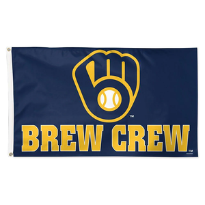 Fast Delivery MLB Teams Custom Design Printing Milwaukee Brewers <b>Flag</b> - Product Image 6