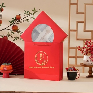 Caja de Regalo Premium para Miel 2025 con Asa, Empaque de Lujo para Obsequios Elegantes - Product Image 4