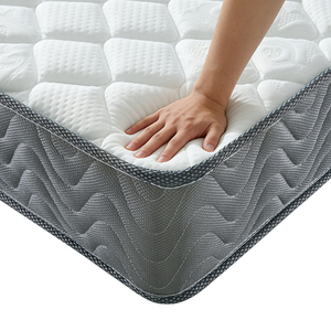 <b>Single</b> Full Size Durable <b>Soft</b> Comfortable Quilted Foam Spring <b>Mattress</b> Eco-friendly Fiber 280g/m Knitted Cotton compressed - Product Image 1