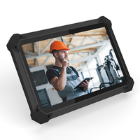 Lecteur RFID industriel étanche, tablette PC robuste Android 9.0 10 pouces, terminal de point de vente, écran tactile, ordinateur portable en stock