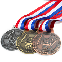 Médailles personnalisées pour fabricants, design sur mesure, Taekwondo, Marathon, médailles et trophées sportifs, médaille d'or en alliage de zinc