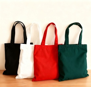 Custom <strong>Printed</strong> Letter Pattern Eco-Friendly Medium <strong>Canvas</strong> Tote Bag with Hand Length Handle and Shoulder Strap for Outdoor Use - Product Image 3