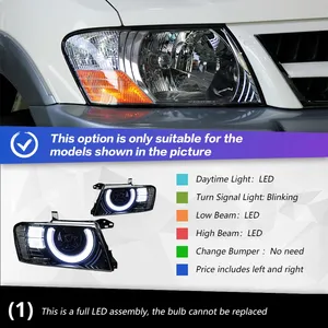 Luces LED Delanteras <span class=keywords><strong>AKD</strong></span> DRL y de Circulación Diurna para Modelo de <span class=keywords><strong>Auto</strong></span> PAJERO, 12V 65W 10000 Lúmenes 6000K, Lámparas Automotrices de Reequipamiento/Actualización - Product Image 5