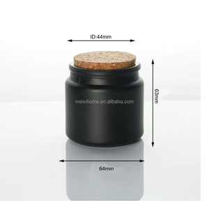 Velas Aromáticas Mini de 100 ml en Frascos de Vidrio - 6 Colores (Ámbar/Verde Oliva/Gris <span class=keywords><strong>Claro</strong></span>/Transparente, Esmerilado, Negro) Entrega Rápida en 5 Días - Product Image 5