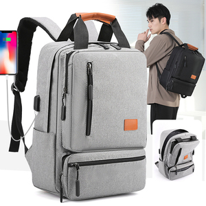 Kinh doanh bán buôn Ba lô máy tính xách tay túi 3 cái/bộ công suất lớn máy tính xách tay Túi ba lô với USB sạc cho sử dụng hàng ngày - Product Image 2