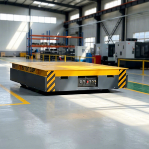 Carro de Transferencia AGV de 10 Toneladas con Batería para Manejo de Materiales en Interiores y Exteriores - Product Image 1