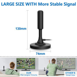 ANTUKOAN-200B Großhandel Beliebte Digitale HD DVB-T Langstrecken-Auto-Innen-Mobil-TV-Antenne mit Magnetfuß FCC CE Zertifiziert - Product Image 2