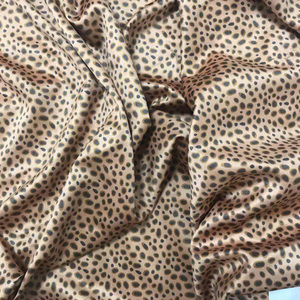 Tessuto Misto 95% Poliestere 5% Spandex con Stampa Tigre e Leopardo per Pigiami e Borse alla Moda - Product Image 5