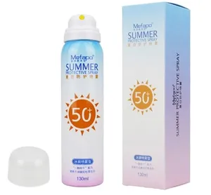 Toptan cilt bakımı spf 50 + yüz güneş koruyucu sprey UV korumak sürekli beyazlatıcı organik vücut güneş koruyucu sprey