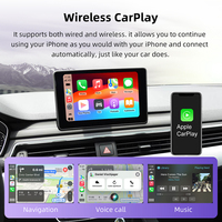 Kit de rétrofit sans fil CarPlay et Android Auto pour Audi MMI 3G MIB 2 avec commande vocale intelligente