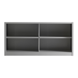 Unidad de armario con parte superior abierta, convertible y plegable, 1 estante extraíble, tamaños de 1500/1800/2000mm para el hogar, apartamento, taller, bordes redondeados - Product Image 1