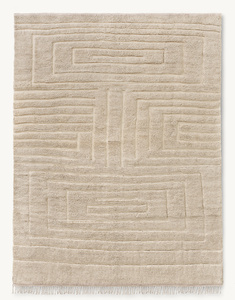 Tapis marocain en laine noué à la main, tapis berbère fait main, tapis décoratif sur mesure pour hôtel, villa, complexe hôtelier - Product Image 1