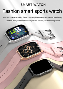 Valdus chip mạnh mẽ nâng cấp IP67 2.01 inch AMOLED Màn hình lớn thông minh xem với NFC ngủ giám sát trò chơi máy HK21 - Product Image 6