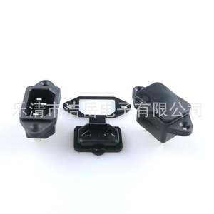 Prise de courant AC 220V 6A à trois broches avec trou de fixation, en ABS, mise à la terre standard, simple prise pour le commerce extérieur - Product Image 2