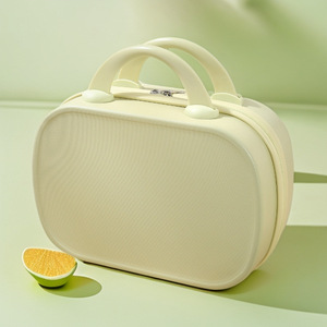 Maleta <span class=keywords><strong>de</strong></span> Viaje Mini <span class=keywords><strong>de</strong></span> 14 Pulgadas con Ruedas, Material ABS, para Cosméticos, con Logotipo Personalizado, <span class=keywords><strong>Precio</strong></span> al por Mayor para Regalo - Product Image 1