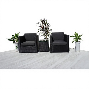 Made in Vietnam Modern All-Weather Washable <b>Rattan</b> <b>Sofa</b> Set with Polyester Cushion for Garden Furniture - Product Image 1