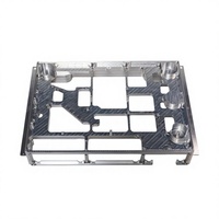 Pièce de montage de cadre de fixation en alliage d'aluminium usiné CNC de précision avec finition usinée pour équipement industriel