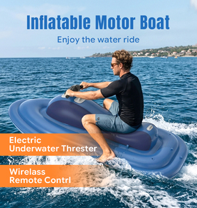 Bateau à moteur gonflable eau enfants surf jouer eau équipement bateau jouet Jet Ski piscine jouets mer Scooter pour enfants - Product Image 2