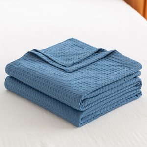 100% coton 150x200 cm utilisation hospitalière/adultes utilisent des couvertures en coton gaufré fournisseur en Inde par <span class=keywords><strong>Avior</strong></span> - Product Image 1