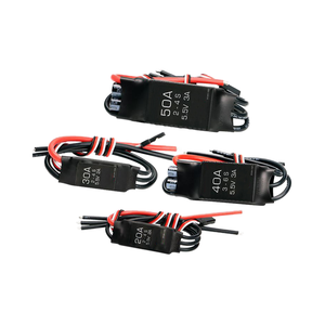 Tùy chỉnh 20A 30A 40A 50A 60A 80A ESC 2-4S 3-6S Lipo động cơ không chổi than cho FPV bay không người lái điện điều khiển tốc độ cho Racing bay không người lái - Product Image 1