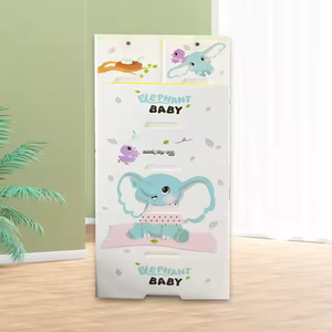 <span class=keywords><strong>Tour</strong></span> de rangement <span class=keywords><strong>6</strong></span> niveaux motif cerf mignon - Organisateur en <span class=keywords><strong>plastique</strong></span> de 49 cm adapté aux enfants avec <span class=keywords><strong>tiroirs</strong></span> faciles d'accès pour tout-petits et chambre de bébé - Product Image 2