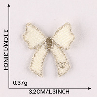 Patch brodé à l'ordinateur, autocollant soluble multicolore, patch en tissu DIY pour accessoires vestimentaires