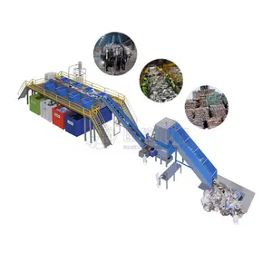 Máquina de reciclagem de concreto para classificação de resíduos de construção, equipamento de gerenciamento de separação de resíduos sólidos, equipamento de descarte de lixo