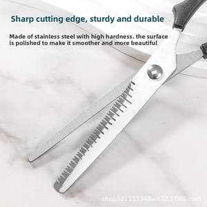 Tijeras de Peluquería, Tijeras Rectas, Tijeras de Entresacar, Set de Corte de Cabello, para Recortar Flequillo, Aptas para Uso Doméstico, para Niños, Material PP - Product Image 2