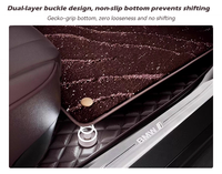 Alfombrillas de Lujo para Auto, Impermeables, de Cuero 7D, Protección Completa, Antideslizantes